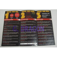 Cheep High Quality Customed Paper Leaflet for Advertising